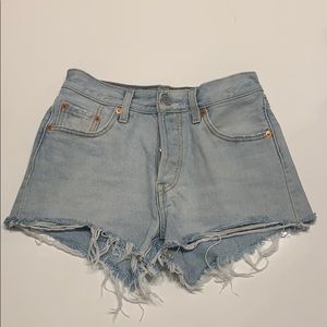 Levi’s High Waisted Jean Shorts
